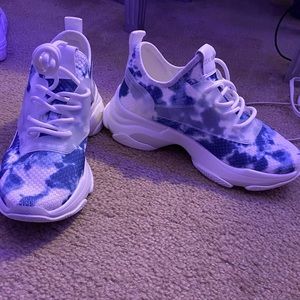 STEVE MADDEN SNEAKERS / MYLES BLUE/WHITE